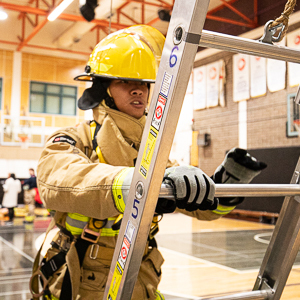 Ladder climb