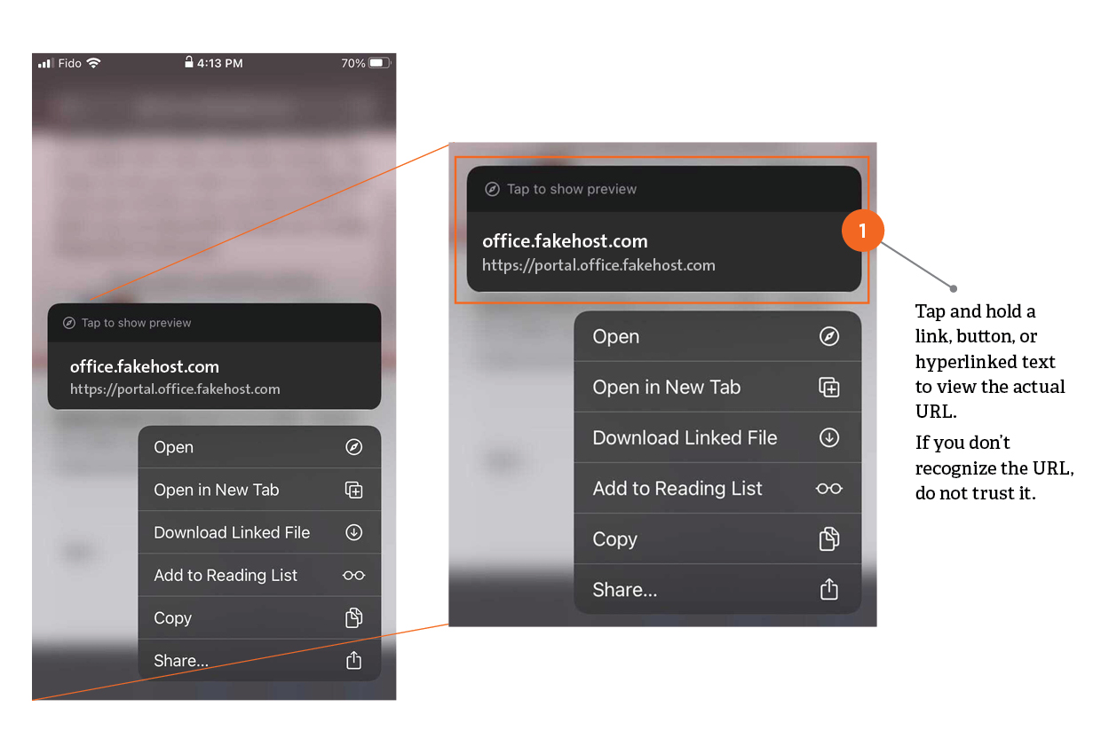 detecting-fraudulent-links-mobile