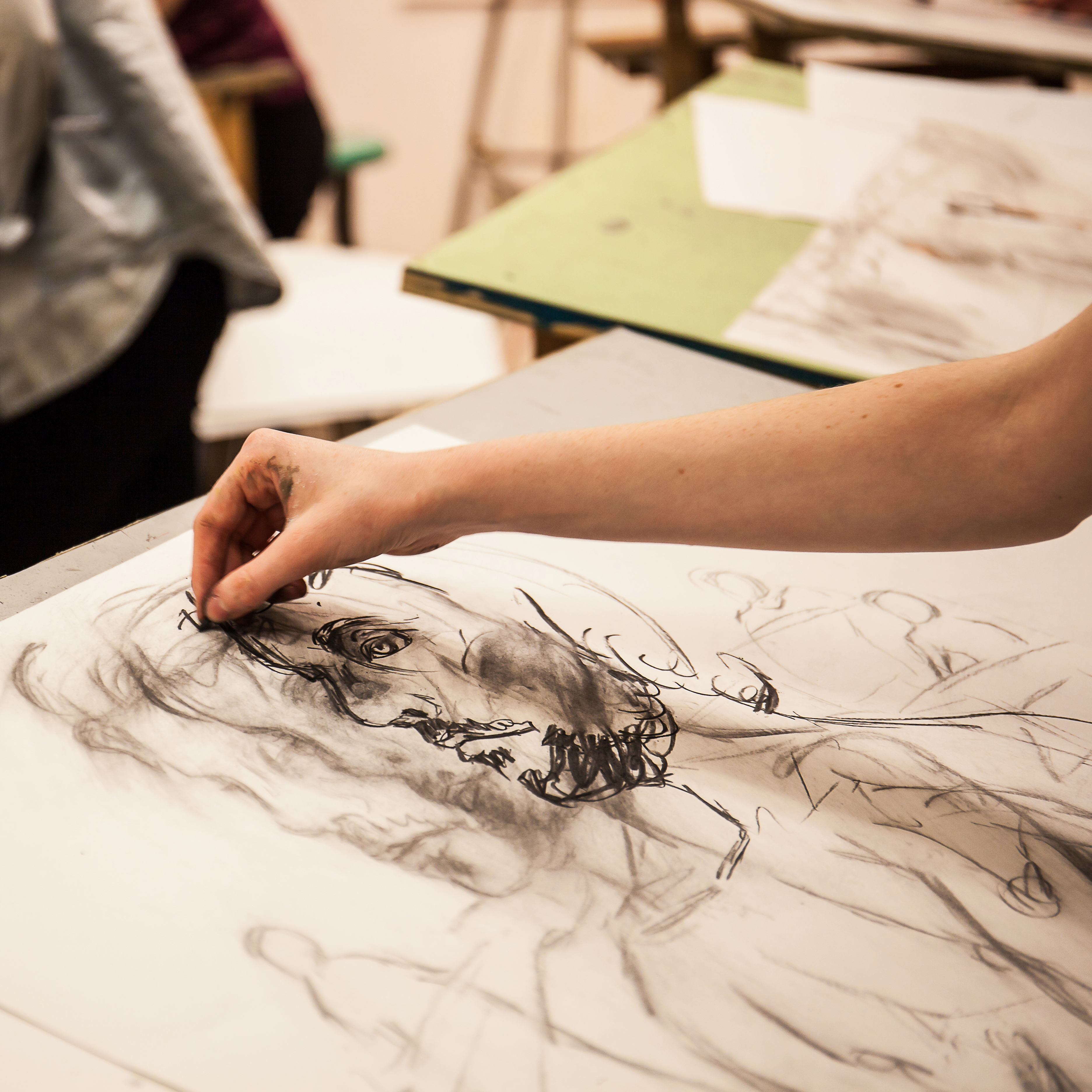 drawing fine arts langara